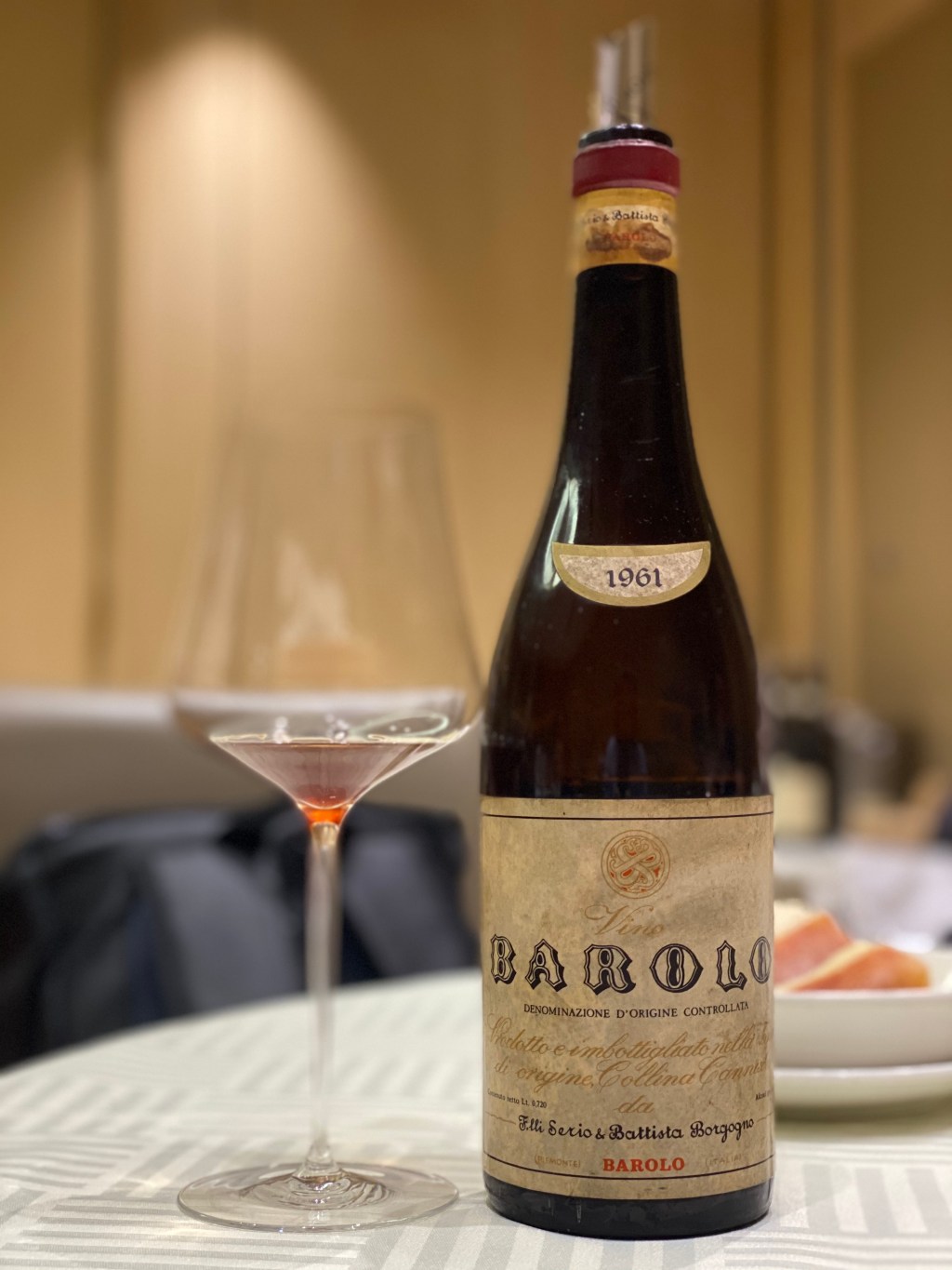 F.ils & B, Borgogno, Barolo Cannubbio 1961&nbsp;Cannubi