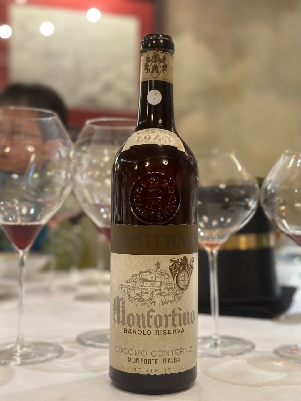 Conterno Giacomo Monfortino Barolo Riserva 1943,&nbsp;Italy